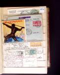 1900-1950 2 gros classeurs avec des lettres et des