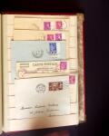 1900-1950 2 gros classeurs avec des lettres et des