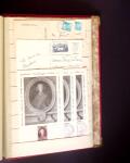 1900-1950 2 gros classeurs avec des lettres et des