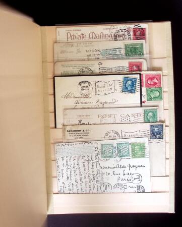 1900-1950 2 gros classeurs avec des lettres et des