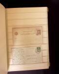 1900-1950 2 gros classeurs avec des lettres et des