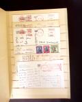 1900-1950 2 gros classeurs avec des lettres et des