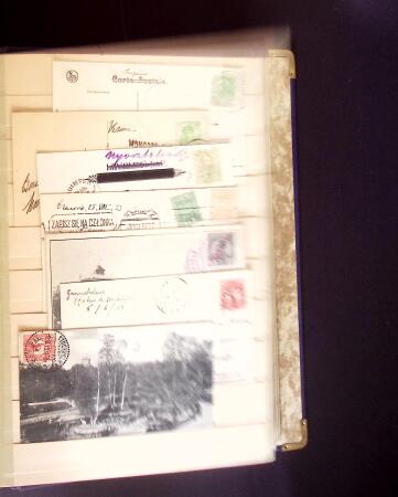 1900-1950 2 gros classeurs avec des lettres et des