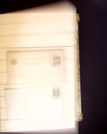 1900-1950 2 gros classeurs avec des lettres et des