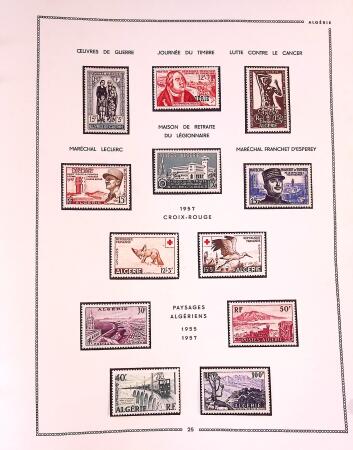 Collection de timbres d'Algérie en 1 album, MADAGASCAR