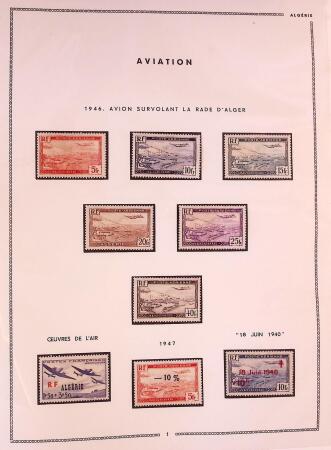 Collection de timbres d'Algérie en 1 album, MADAGASCAR