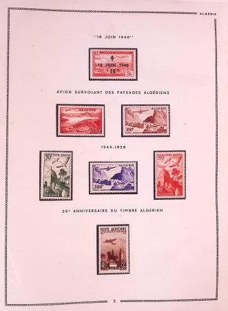 Collection de timbres d'Algérie en 1 album, MADAGASCAR