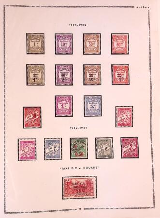 Collection de timbres d'Algérie en 1 album, MADAGASCAR