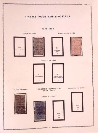 Collection de timbres d'Algérie en 1 album, MADAGASCAR