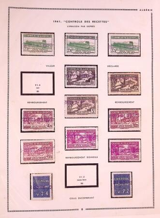 Collection de timbres d'Algérie en 1 album, MADAGASCAR