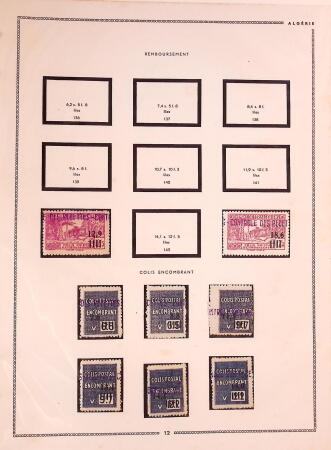 Collection de timbres d'Algérie en 1 album, MADAGASCAR