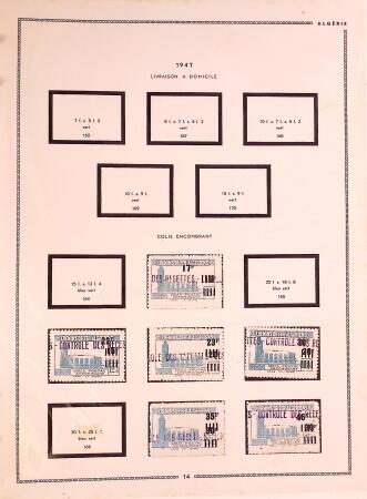 Collection de timbres d'Algérie en 1 album, MADAGASCAR