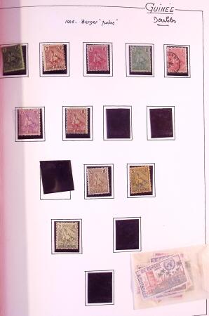 Collection de timbres d'Algérie en 1 album, MADAGASCAR