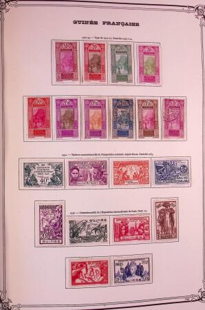 Collection de timbres d'Algérie en 1 album, MADAGASCAR