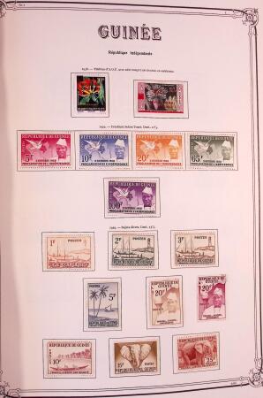 Collection de timbres d'Algérie en 1 album, MADAGASCAR