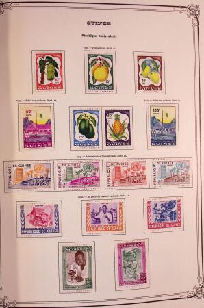 Collection de timbres d'Algérie en 1 album, MADAGASCAR