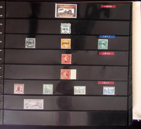 1849-1968 Collection en deux albums Safe dont 136**,