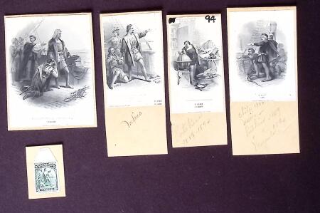 1869-93, Small lot of proofs including Landing of Columbus