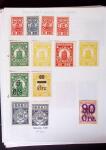 1884-1940, Attractive RAILWAY STAMPS collection mounted