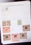 1884-1940, Attractive RAILWAY STAMPS collection mounted