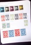 1884-1940, Attractive RAILWAY STAMPS collection mounted