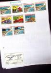 1884-1940, Attractive RAILWAY STAMPS collection mounted