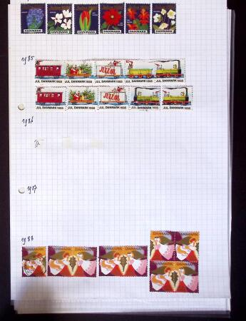1900-50ca, CINDARELLAS collection on pages comprising