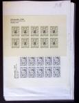1900-50ca, CINDARELLAS collection on pages comprising