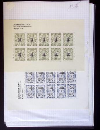 1900-50ca, CINDARELLAS collection on pages comprising