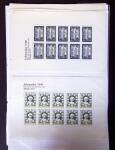 1900-50ca, CINDARELLAS collection on pages comprising
