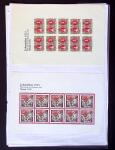 1900-50ca, CINDARELLAS collection on pages comprising