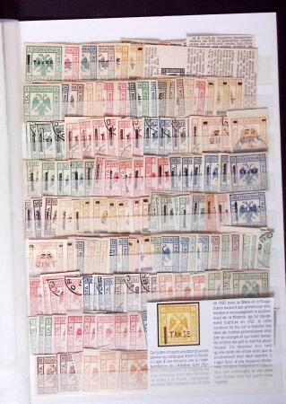 1917-30, Mint & used collection on stockpages with