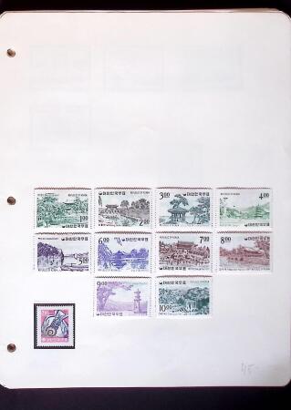 1884-1960, Mint & used collection on stockpages showing
