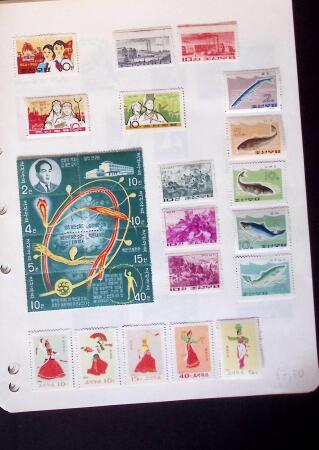 1884-1960, Mint & used collection on stockpages showing