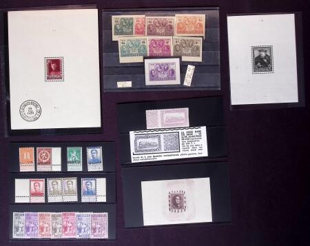 1863-1949, Nice selection on cards including rare Medallion