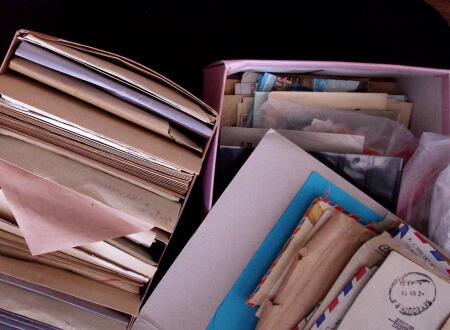 1880-1980, Small estate in three boxes plus extras