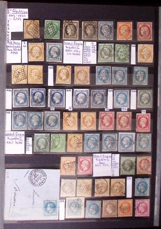 1849-2016 Belle collection d'oblitérés en 6 classeurs,