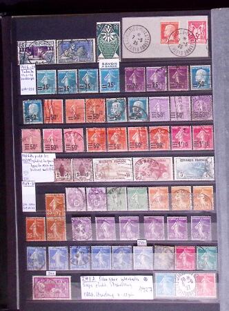1849-2016 Belle collection d'oblitérés en 6 classeurs,