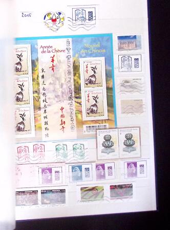 1849-2016 Belle collection d'oblitérés en 6 classeurs,
