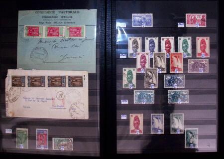 1916-69, Ensemble de neufs et d'oblitérés en deux