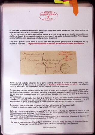 1870-71 Les Troupes Françaises Internées en SuisseExceptionnelle