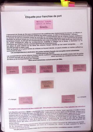 1870-71 Les Troupes Françaises Internées en SuisseExceptionnelle