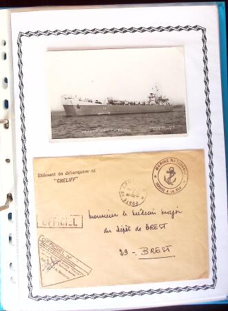 1945-2010 Collection sur la Poste Navale avec des milliers