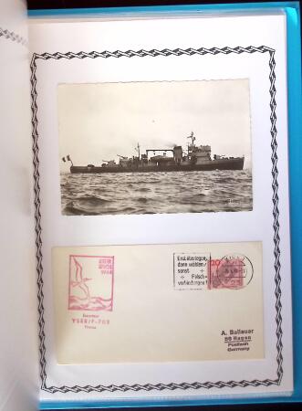 1945-2010 Collection sur la Poste Navale avec des milliers