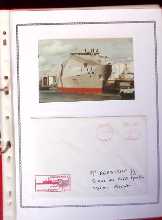 1945-2010 Collection sur la Poste Navale avec des milliers