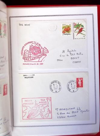 1945-2010 Collection sur la Poste Navale avec des milliers