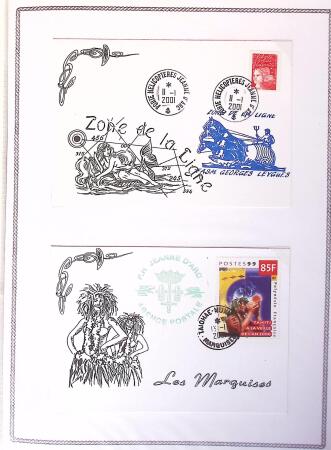 1945-2010 Collection sur la Poste Navale avec des milliers