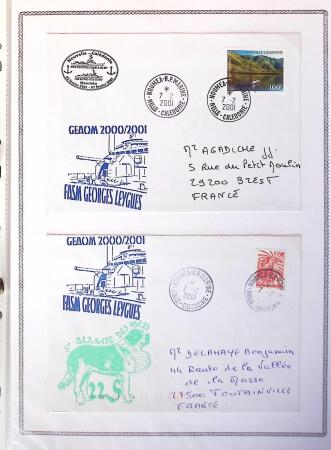 1945-2010 Collection sur la Poste Navale avec des milliers