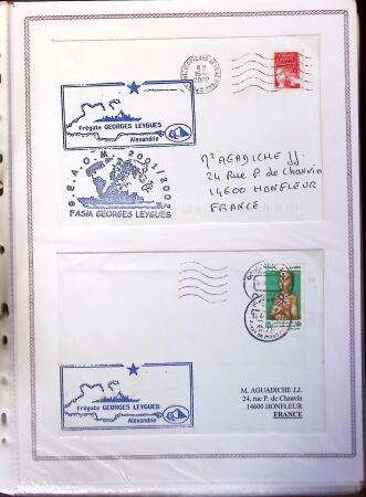 1945-2010 Collection sur la Poste Navale avec des milliers