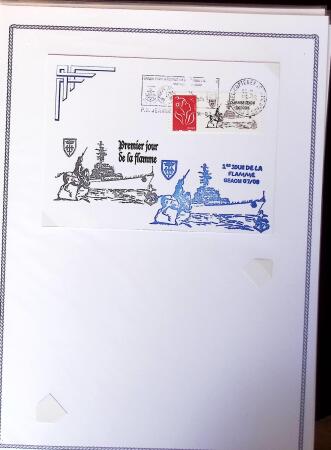 1945-2010 Collection sur la Poste Navale avec des milliers
